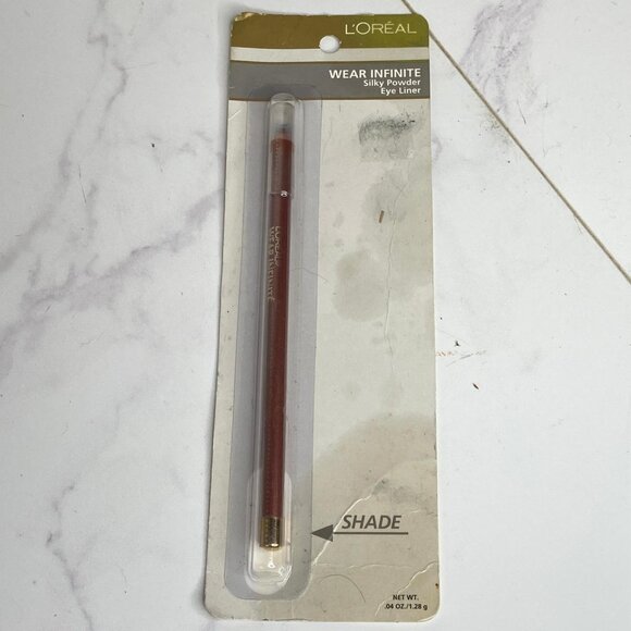 L’Oréal Wear Infinite Eyeliner RUSSET – Silky Powder Pencil Vintage Discontinued - Picture 1 of 3